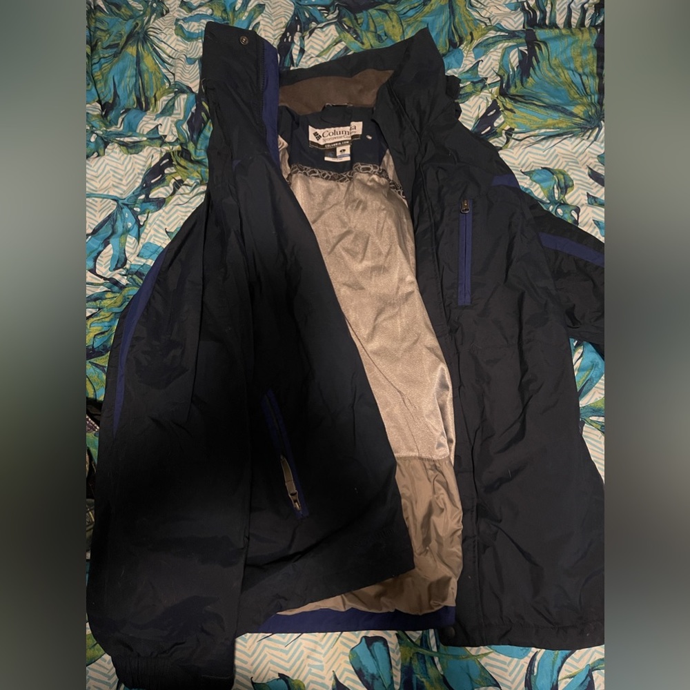 Men’s columbia jacket interchangeable with insert